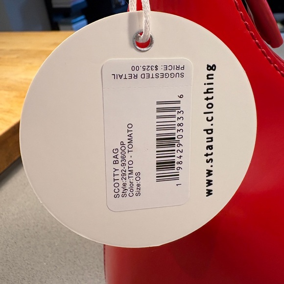 Staud Red Scotty Bag - Picture 4 of 5
